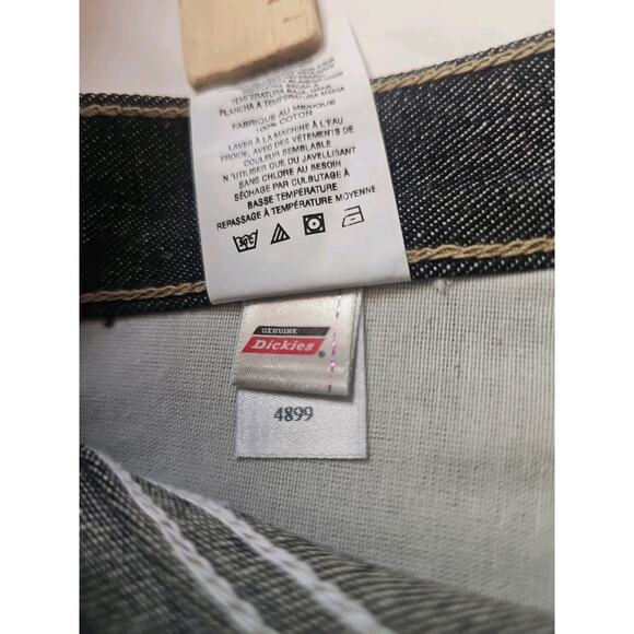 Dickies Shorts Mens Gray VTG Y2K Baggy.Relaxed Cargo Skater Grunge 38 High Rise - Picture 6 of 10